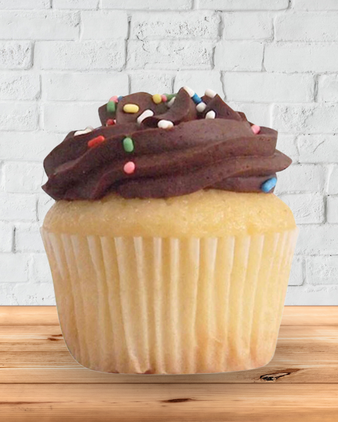 Vanilla/Chocolate Cupcake