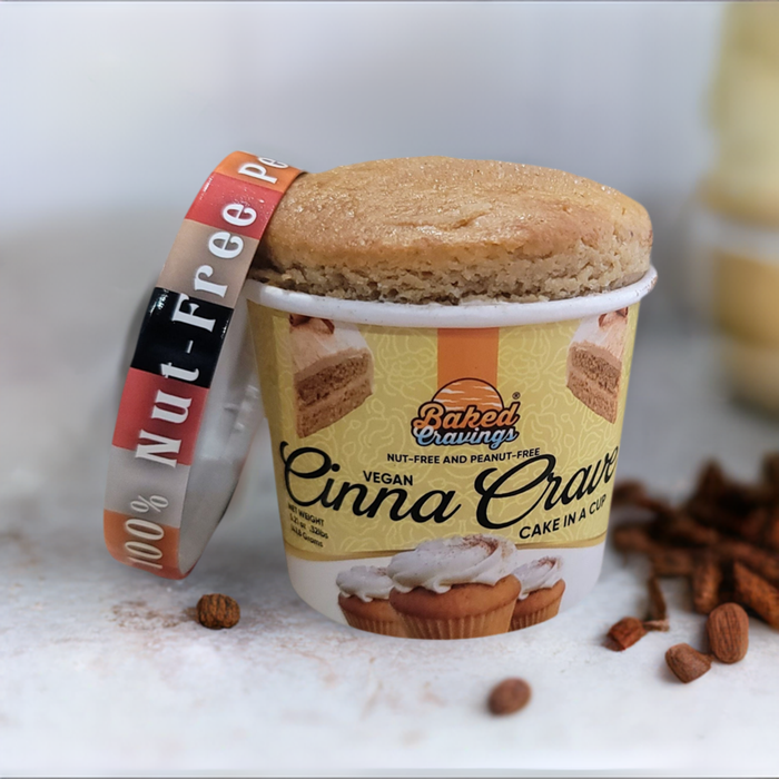 Vegan Cinna Crave Cake in a Cup