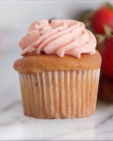 Gluten-Free Strawberry Shortcake Cupcakes