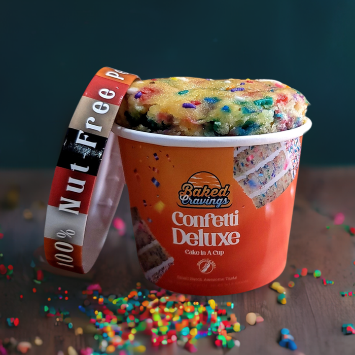 Confetti Deluxe Cake in a Cup