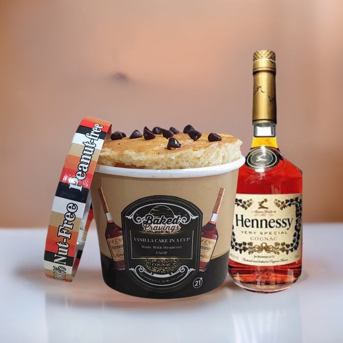 Hennessy Cake in a Cup