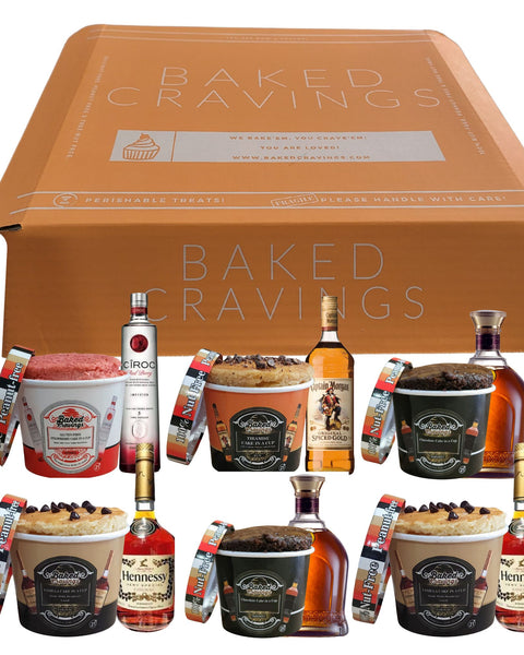 Boozy Cake in a Cup Gift Box