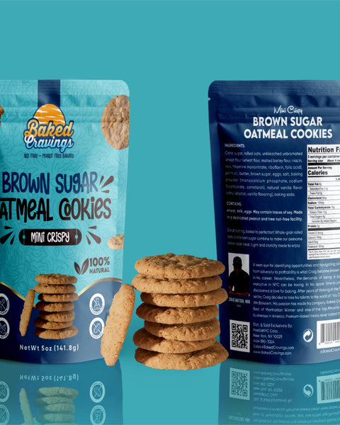 Brown Sugar Oatmeal Cookie Bag 5oz