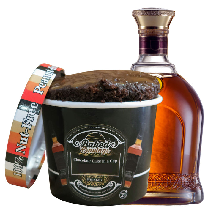 Whiskey Cake in a Cup