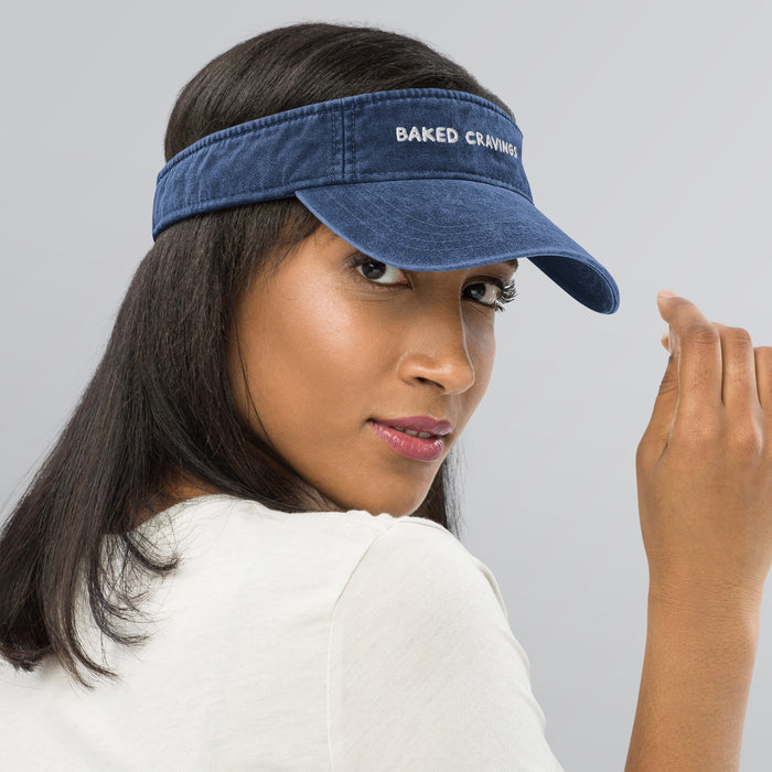 Baked Cravings Denim visor