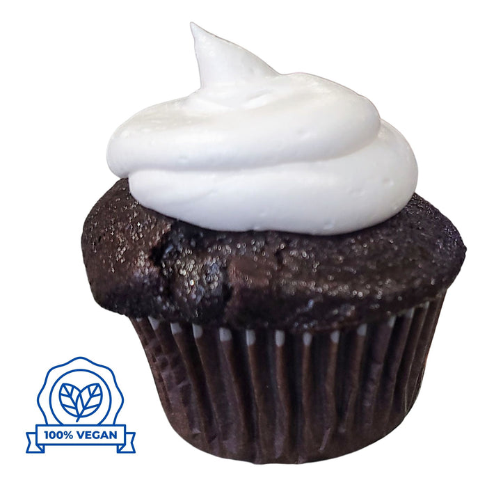 Chocolate Vanilla Cupcake (VEGAN)
