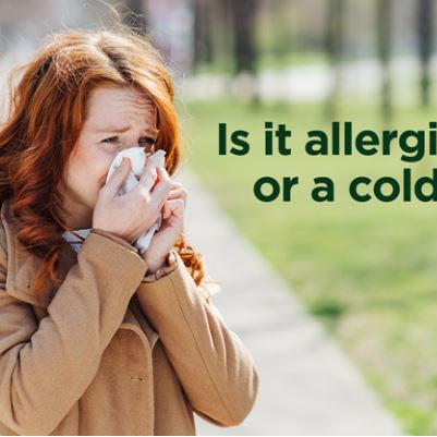 Sneezing and Sniffling: How to Tell If It's Allergies or a Cold by AAFA