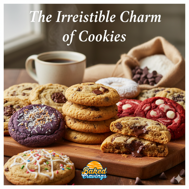 The Irresistible Charm of Cookies: A Deep Dive into Baked Cravings' Sweet Delights