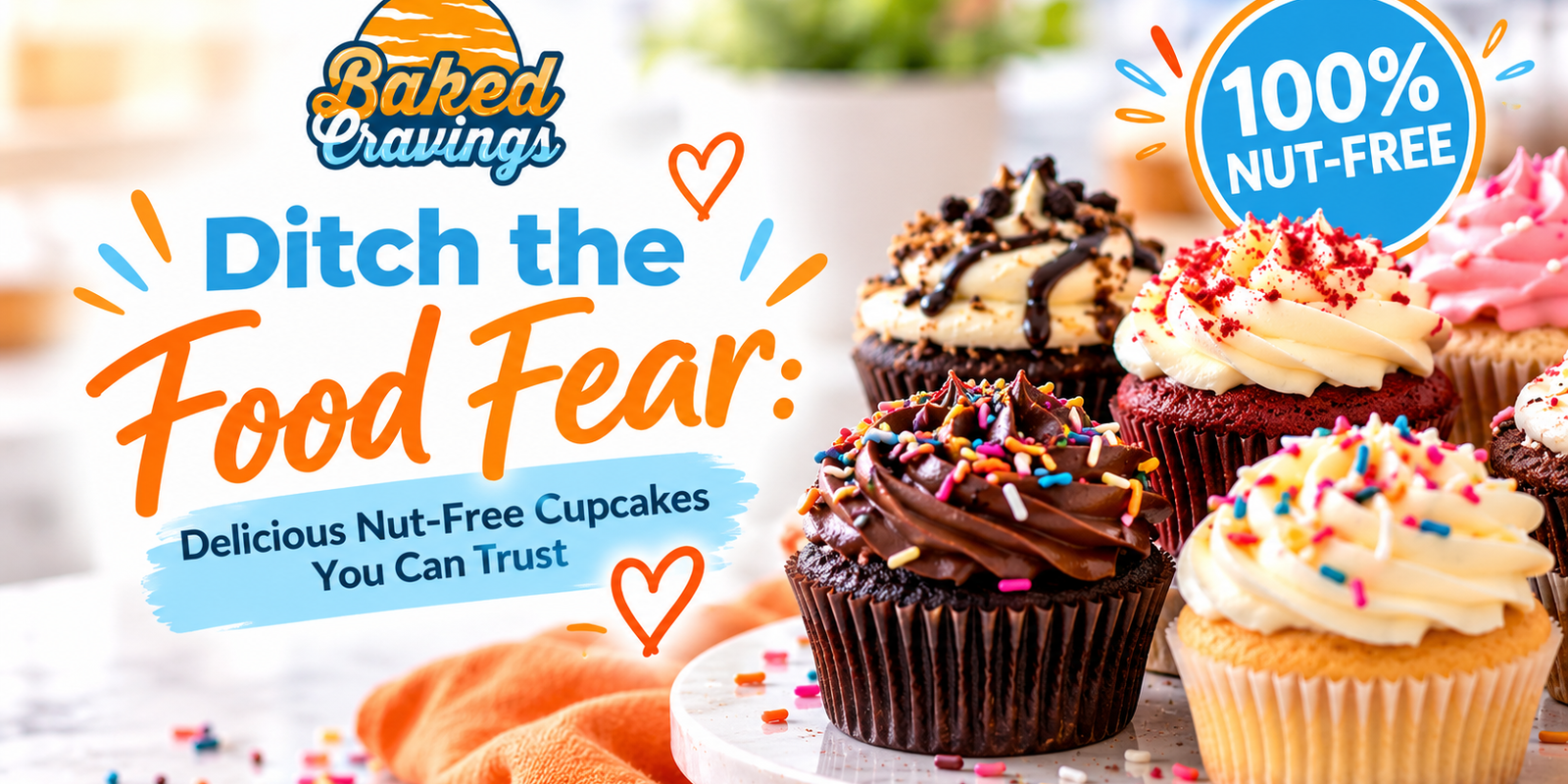 Ditch the Food Fear: Delicious Nut-Free Cupcakes You Can Trust