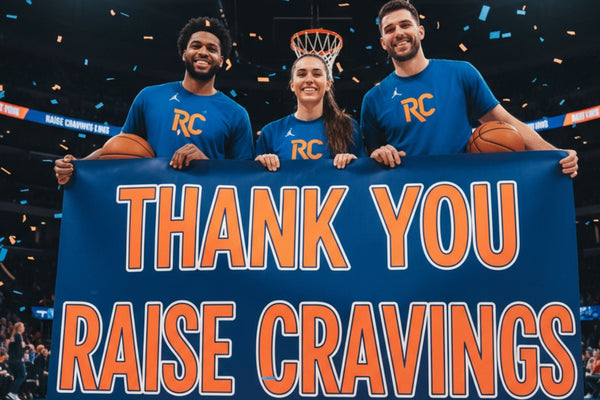 RAISE CRAVINGS IS LOADING! Fundraising made delicious.