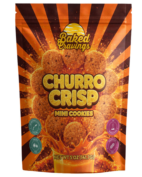 Churro Mini Crisp Cookie Bag 5oz.