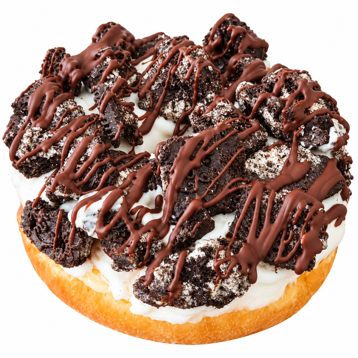 Oreo Drizzled Donut