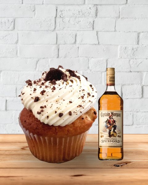Captain Morgan Tiramisu Cupcakes