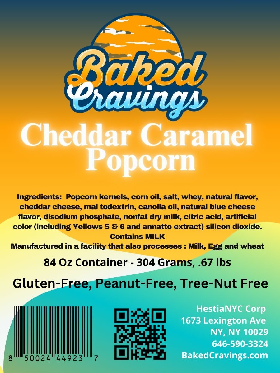 Cheddar Caramel Popcorn