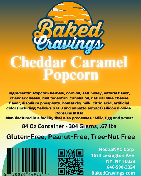 Cheddar Caramel Popcorn