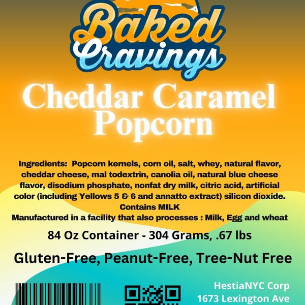 Cheddar Caramel Popcorn