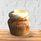 Gluten-Free Vanilla Caramel Cupcake