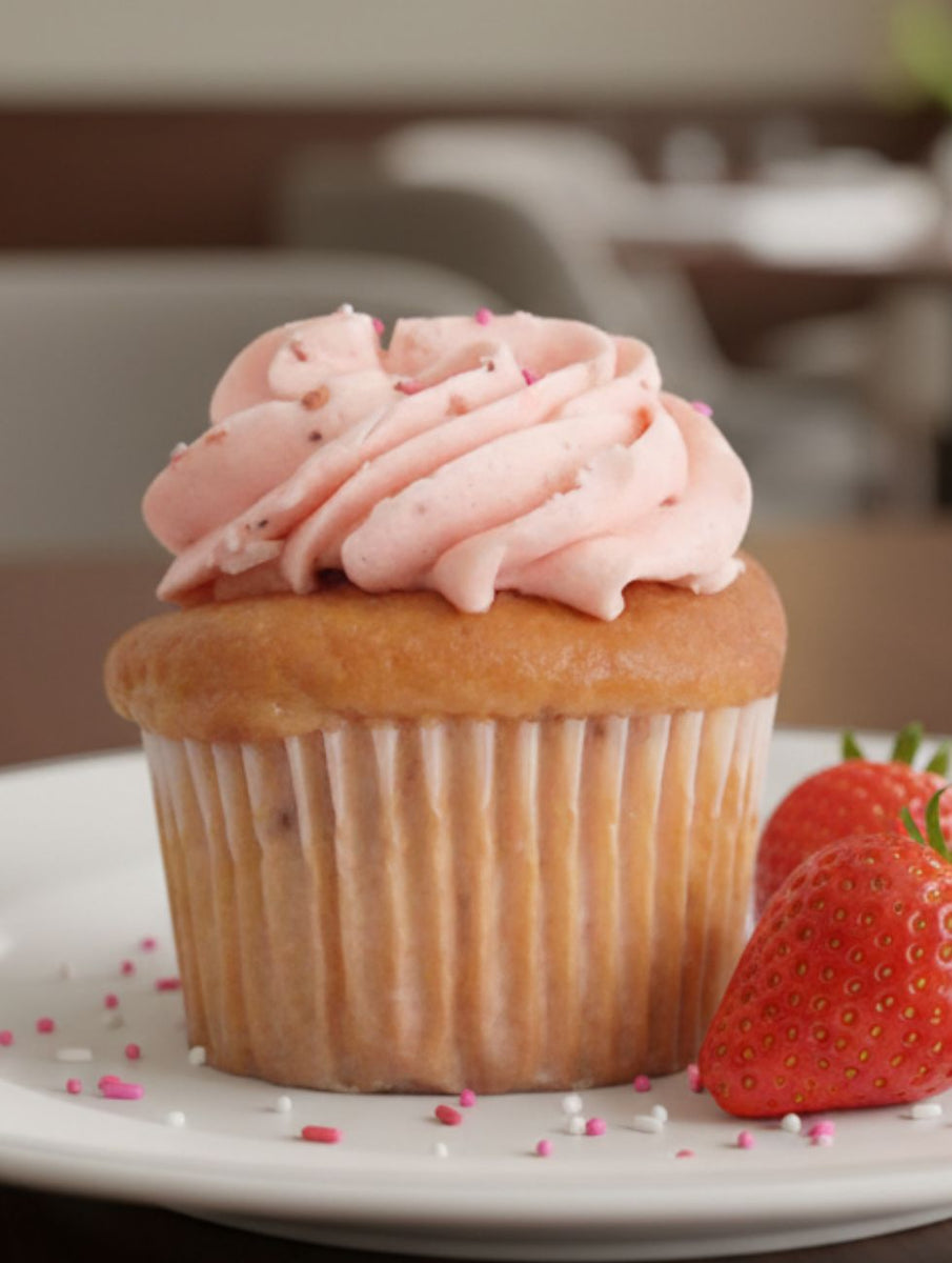 Gluten-Free Strawberry Shortcake Cupcakes