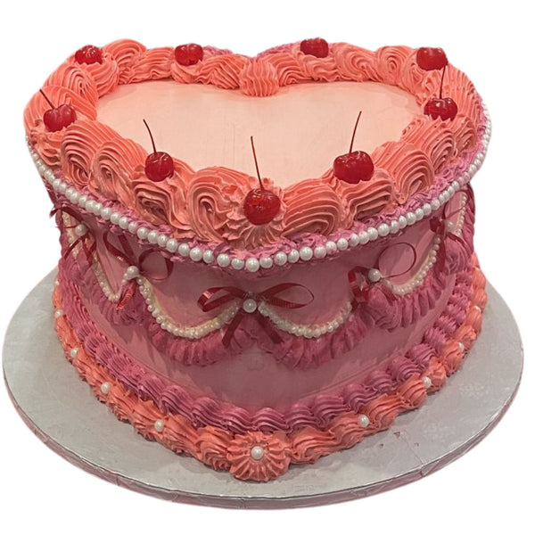 Heart-Shaped Cake