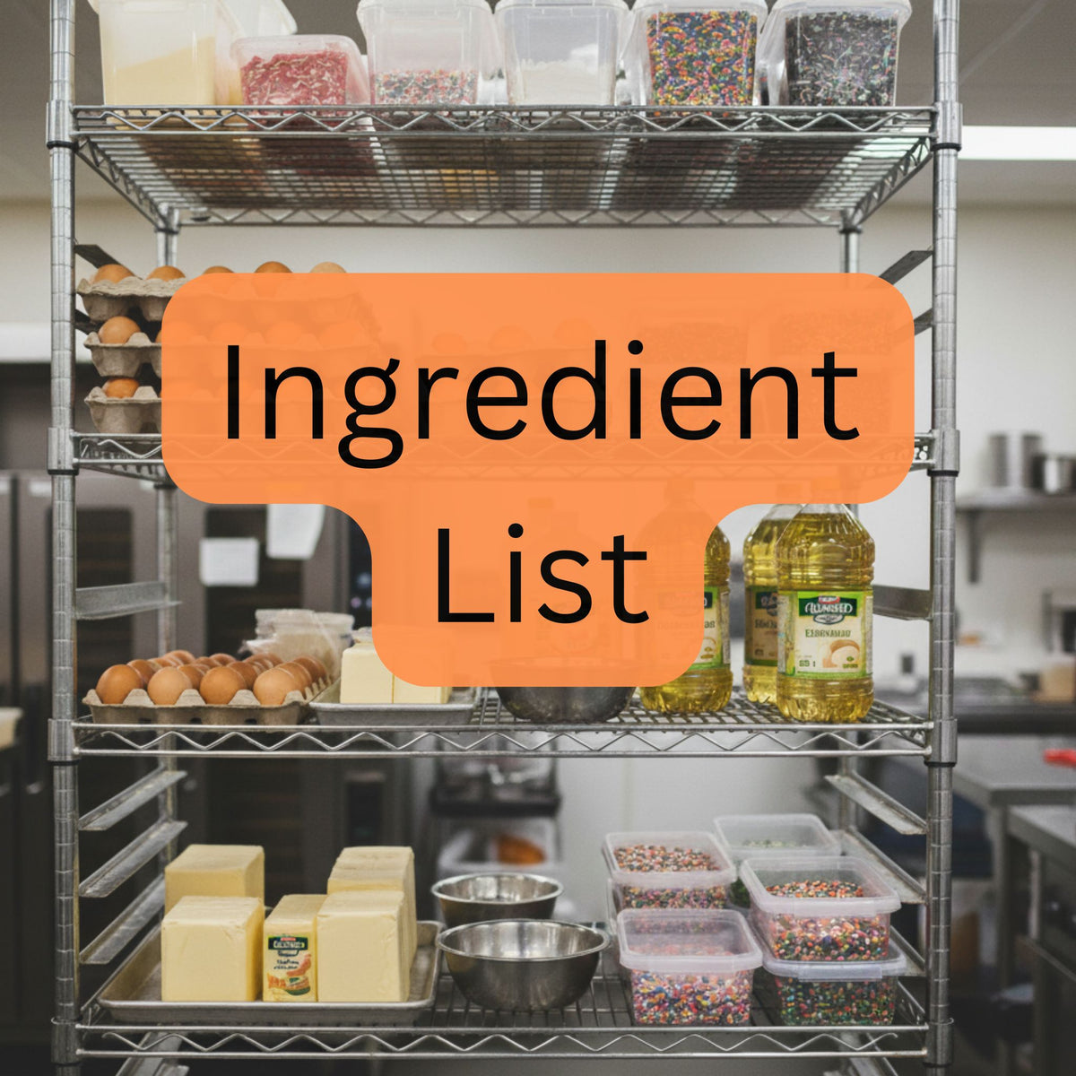 Ingredient list (pdf)