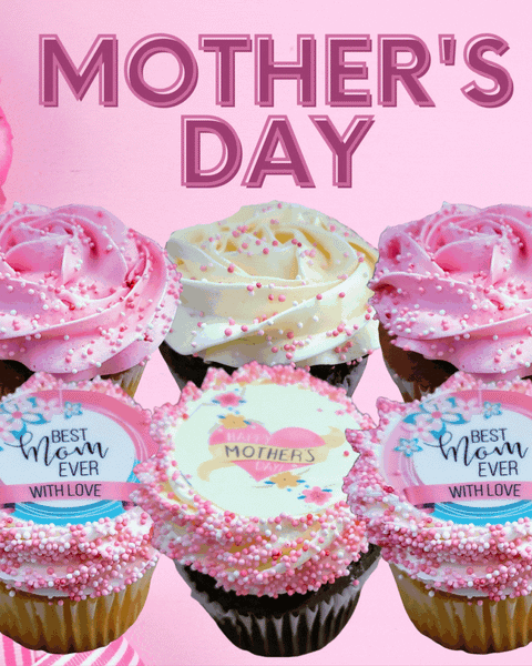 Mothers Day Cupcakes (Local Pick-up Or Messenger)