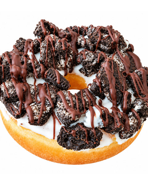 Oreo Drizzled Donut