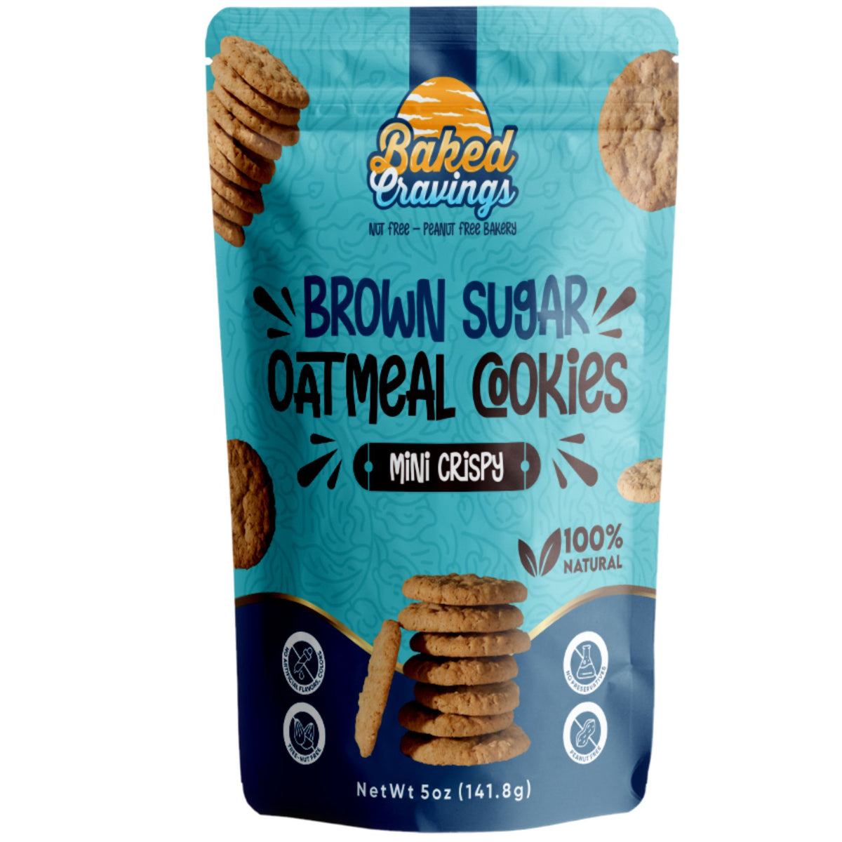 Brown Sugar Oatmeal Cookie Bag 5oz