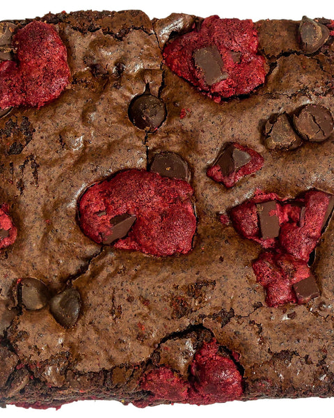 Red Velvet Cookie Brownie