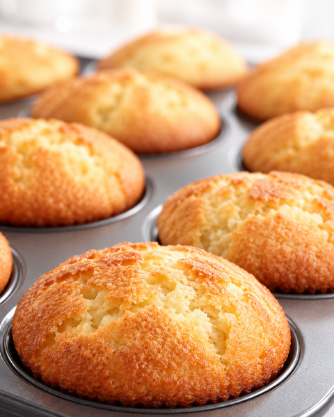 Cupcakes unfrosted 1/2 DOZEN