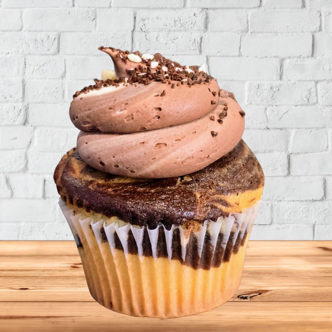 Vanilla Swirl Cupcake