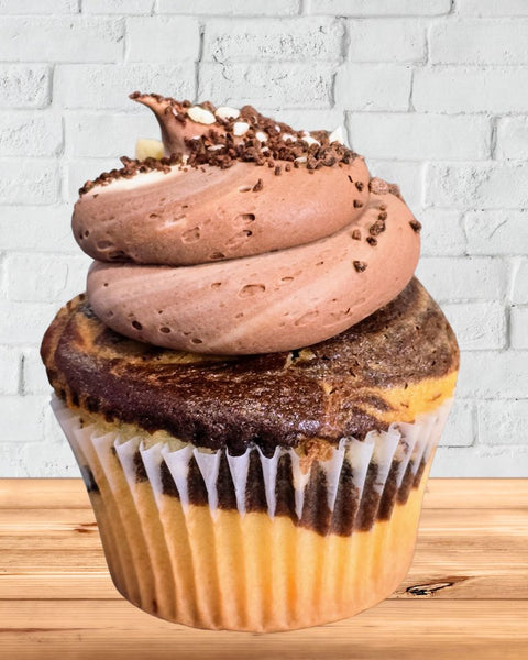 Vanilla Swirl Cupcake