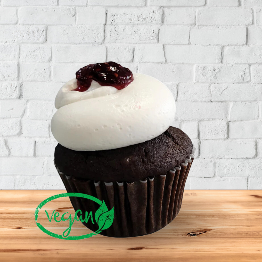 Black Forest Cupcake (VEGAN)