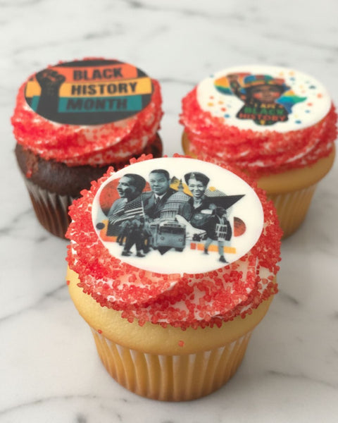 Black History Month Cupcakes