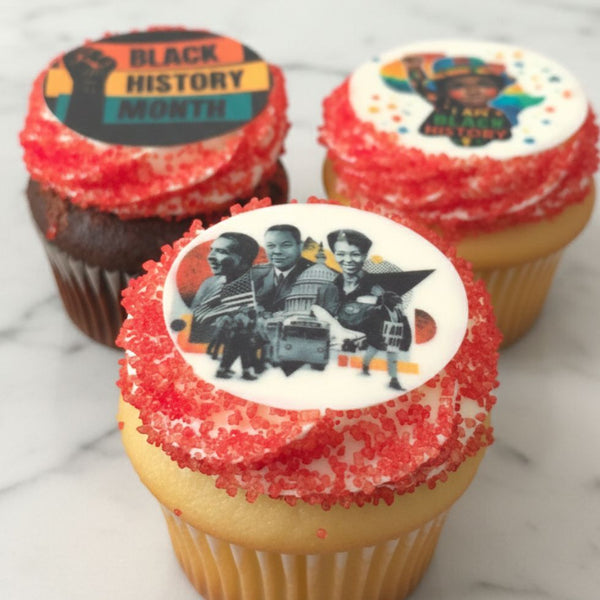 Black History Month Cupcakes