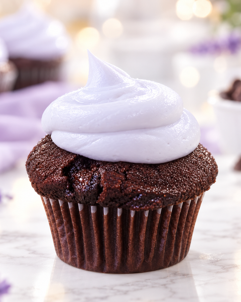 Chocolate Vanilla Cupcake (VEGAN)
