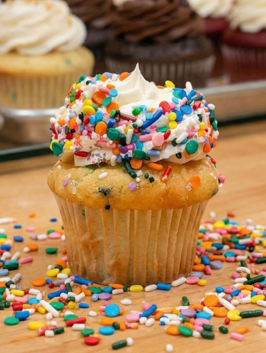 Confetti Deluxe Cupcake