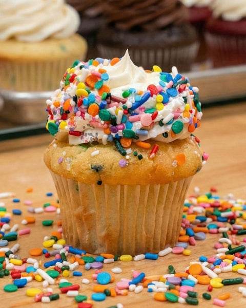 Confetti Deluxe Cupcake