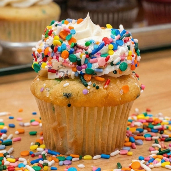 Confetti Deluxe Cupcake