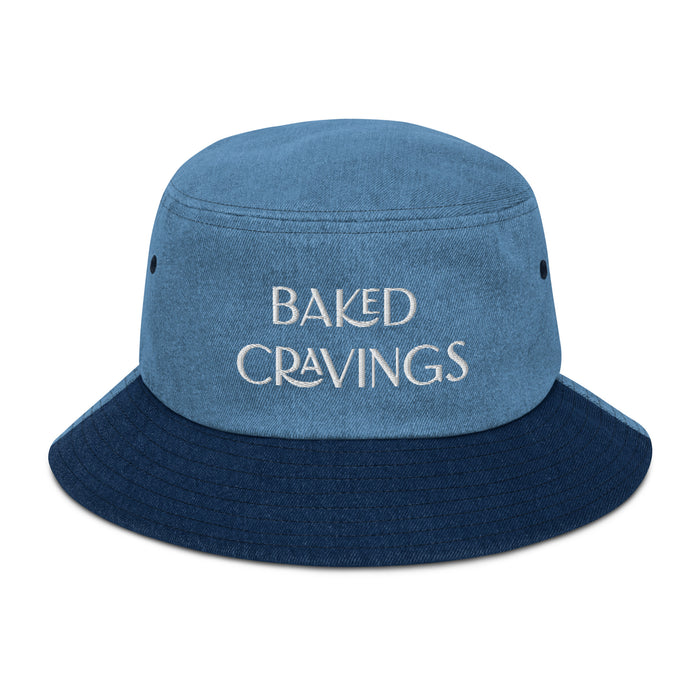 Baked Cravings Denim bucket hat