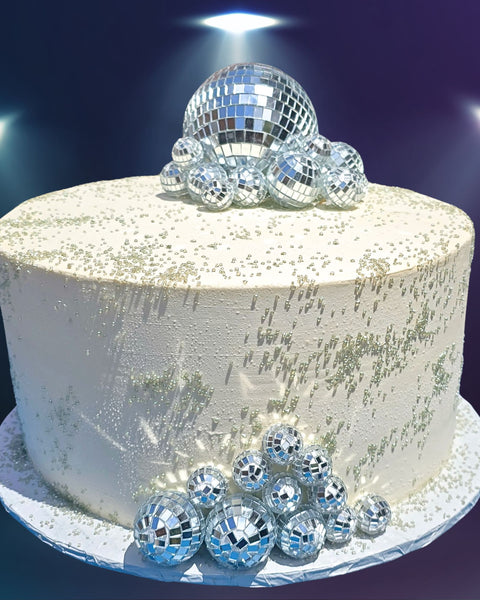 Disco Ball Cake