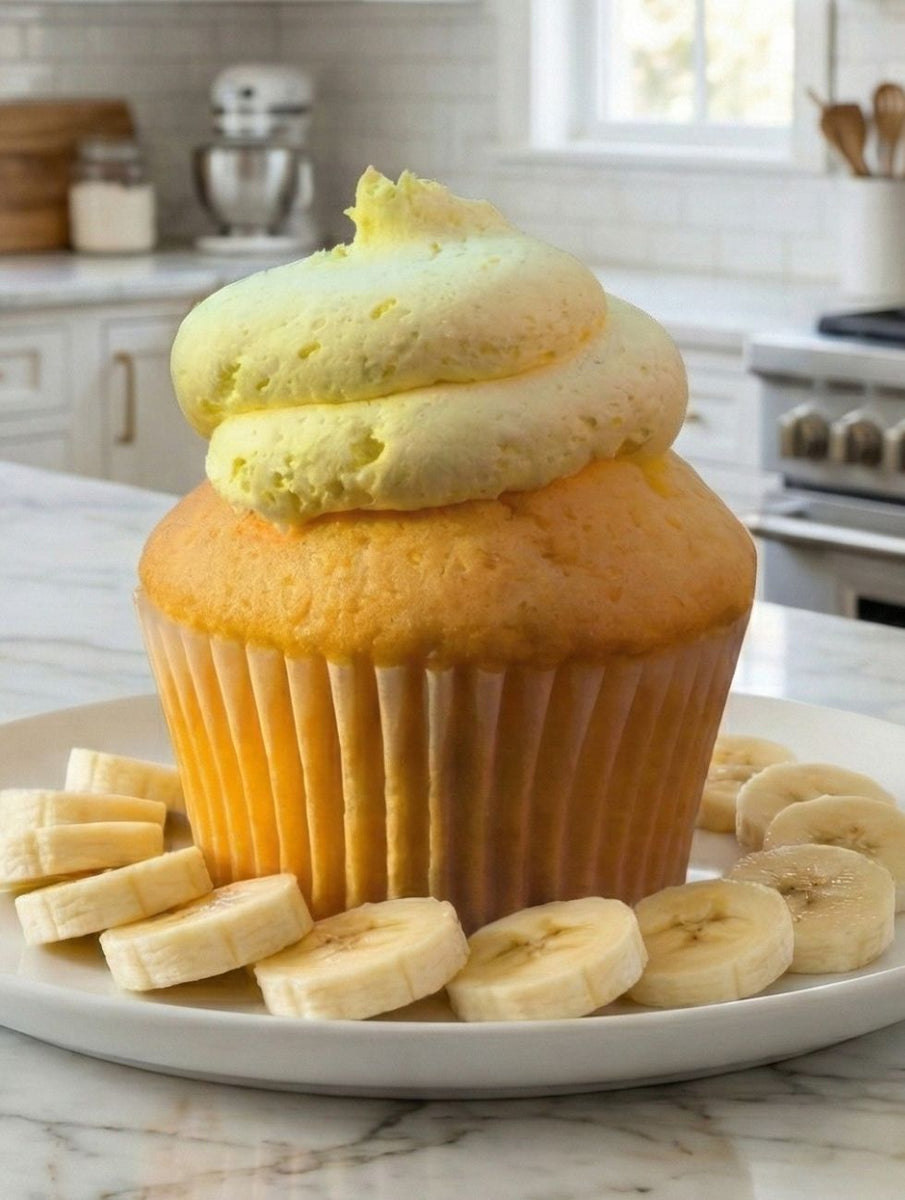 Gluten-Free Banana Cupcake