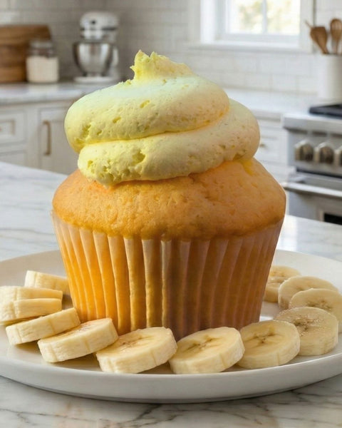 Gluten-Free Banana Cupcake
