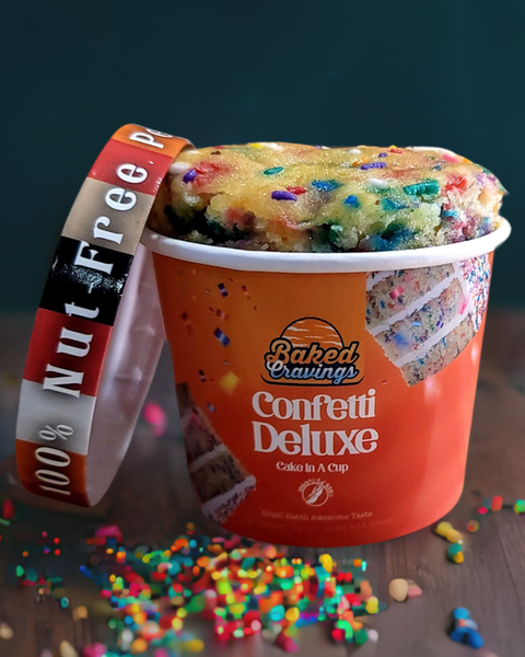Confetti Deluxe Cake in a Cup