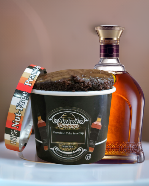 Whiskey Cake in a Cup