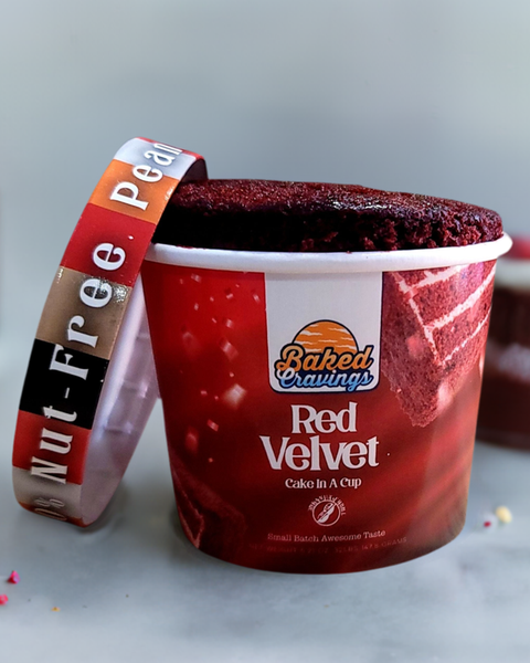 Red Velvet Cake in a Cup