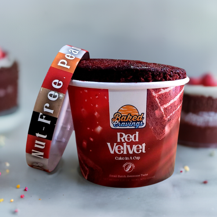 Red Velvet Cake in a Cup