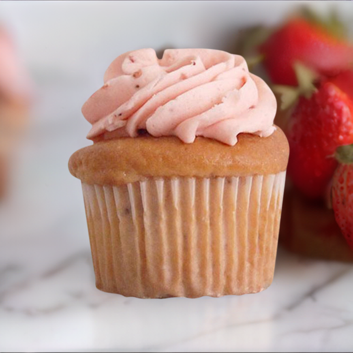 Gluten-Free Strawberry Shortcake Cupcakes