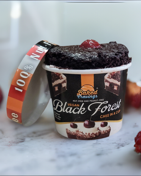 Vegan Black Forest Cake in a Cup
