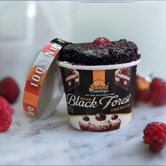 Vegan Black Forest Cake in a Cup