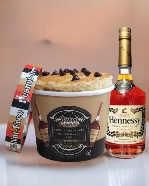 Hennessy Cake in a Cup